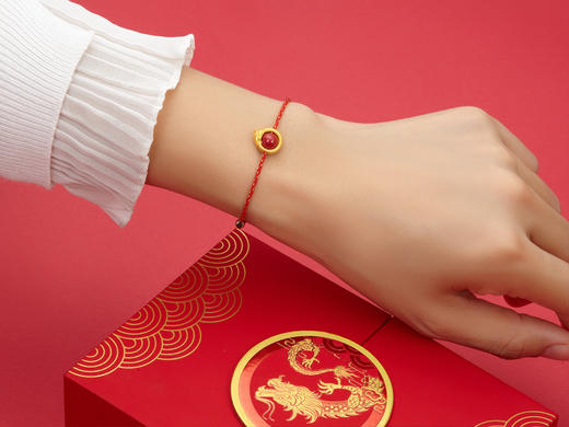 守护龙神·足金手链 商品图2