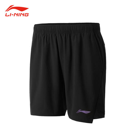 李宁羽毛球服男女同款日常训练系列比赛裤AAPU129 标准白 商品图2