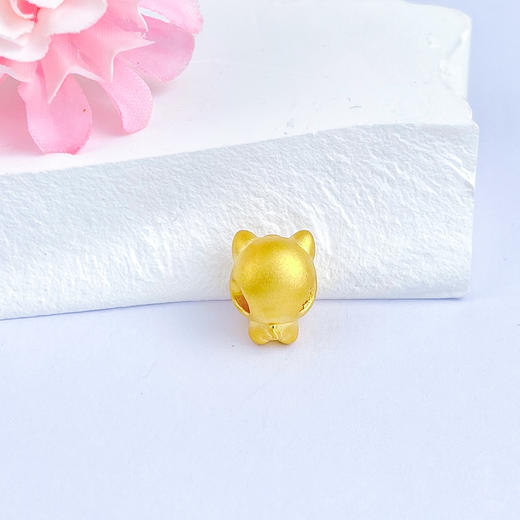 【限时7.5折】【定价黄金】足金 3D硬金马年生肖马手串(V3DSC00289)预售产品下单后不退款不退货不换货不补差价 商品图1