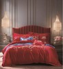【6F】富安娜婚庆床单四件/璀璨星辰二，单被加大，红 商品缩略图0