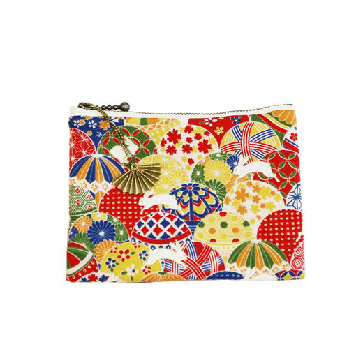 HUJI祤集Komon收纳包风の花绣球小兔 商品图1