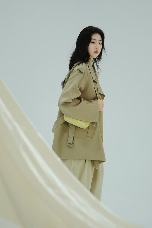 【门店同款】ENJOY春季韩系撞色短风衣 155619772 商品图8