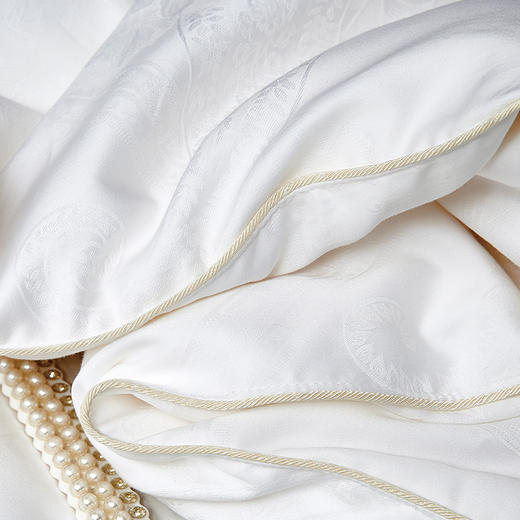 【6F】芸瑾·A类桑蚕丝被，白色 商品图1