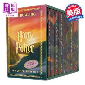 预售 【中商原版】哈利波特全集 英文原版小说 英文版 全套 Harry Potter 1-7英文原版书 美版经典版