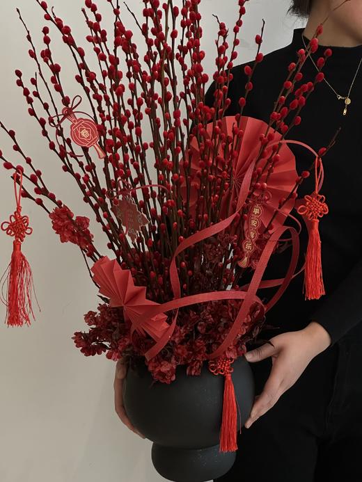 龙年限定  惊鸿一瞥 · 银柳瓶花  商品图1