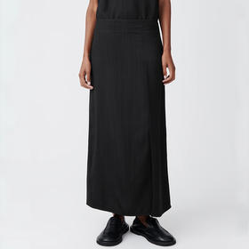 STUDIO NICHOLSON ASYMMETRIC DRAPE SKIRT SN女装不对称半身长裙