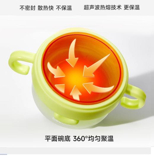 【云优选】蓓兜PPSU婴儿辅食碗宝宝注水保温碗专用米粉恒温碗幼儿童餐具 商品图2