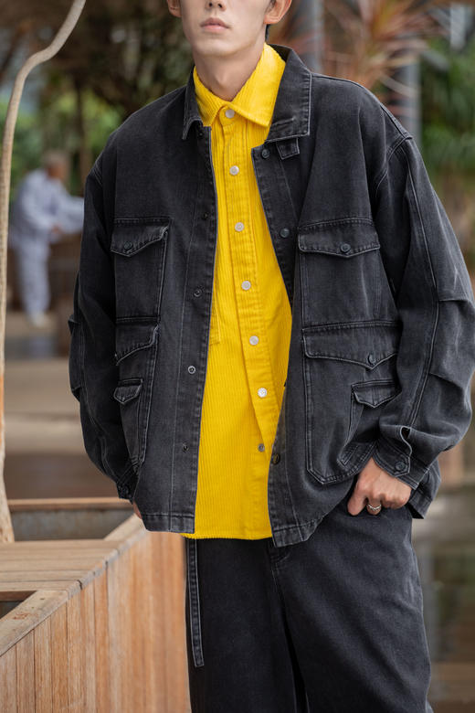 S335872829重磅牛仔工装夹克 商品图1