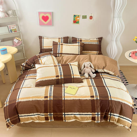 【YW】无忧购日系小清新100%全棉四季通用床品四件套YZ161019186（截单后7天发货) 商品图10