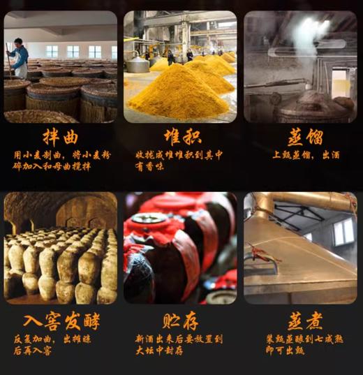 500ml沙河优黄花开富贵 半甜型黄酒 商品图3