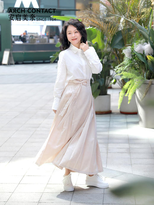 舒适百搭 | ARCH CONTACT安启美奈·秋季云朵舒适鞋垫休闲小白鞋 商品图1