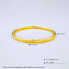 【限时克减150元】足金999.9 【油亮半空心】古法传承(面宽约4.6-4.8mm)古法光圈古法素圈固口古法手镯(GFSZW00022-02)（预售产品下单后不退款不退货不换货不补差价） 商品缩略图3