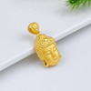 【限时7.5折】【定价黄金】足金 【精品】3D硬金空心佛头吊坠(AR3DDZ00009-1)（预售产品下单后不退款不退货不换货不补差价）（预售产品下单后不退款不退货不换货不补差价） 商品缩略图2