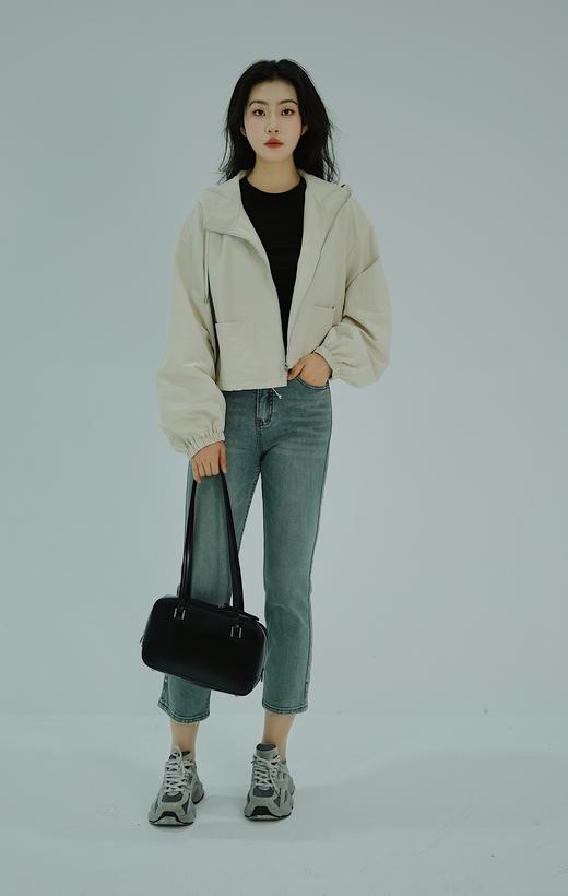 【门店同款】ENJOY春季抽绳连帽短款外套 156098198 商品图1