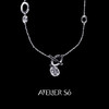 ATELIERSÓ 24SS KARAT 系列-椭圆拼接长项链 商品缩略图0