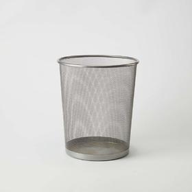 垃圾桶网状L 银色