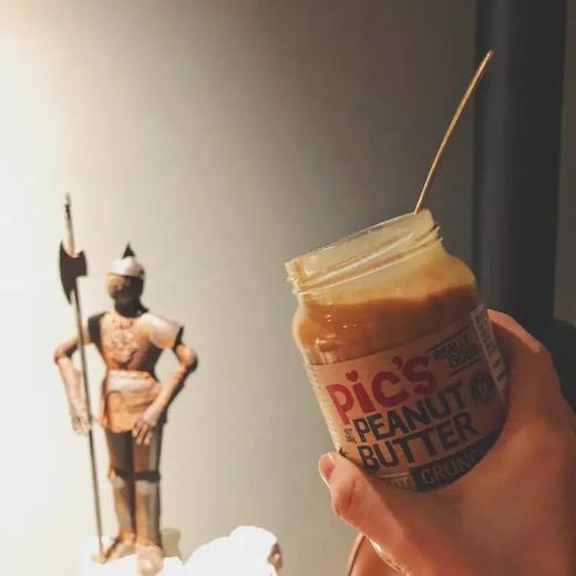 [屁侠推荐]Pic's皮卡思 新西兰花生酱 拒绝一切添加剂  高蛋白食物 380g/瓶 商品图0