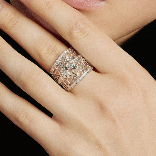 ATELIERSÓ 24SS KARAT 系列-蕾丝克拉宽戒 商品图1