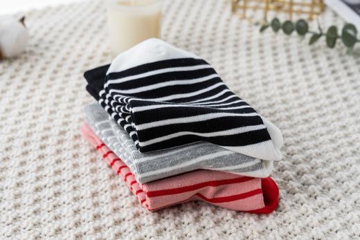 【远梦】女中长筒袜(休闲条纹系列)YM2332 商品图1