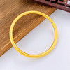 【限时克减150元】足金999.9 【油亮半空心】古法传承(面宽约4.6-4.8mm)古法光圈古法素圈固口古法手镯(GFSZW00022-02)（预售产品下单后不退款不退货不换货不补差价） 商品缩略图0