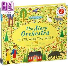 【中商原版】小猫头鹰社管弦乐队 彼得与狼 The Story Orchestra Peter and the Wolf 英文原版 儿童绘本故事 精装进口玩具书