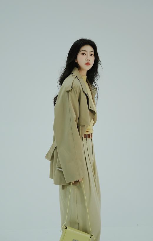 【门店同款】ENJOY春季韩系撞色短风衣 155619772 商品图3