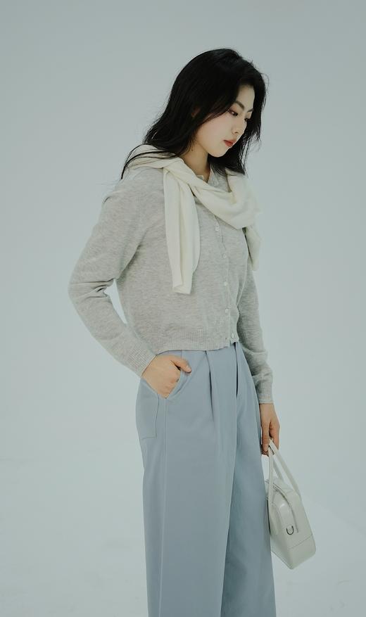 【门店同款】ENJOY春季极简圆领针织衫 155844267 商品图4