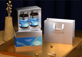 Moslate-DHA藻油礼盒60粒/瓶  2瓶装