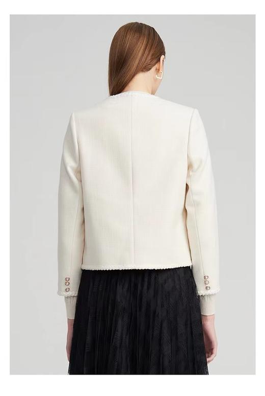 A7128       法式高级感气质修身显瘦百搭小香风外套 商品图5