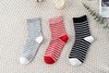 【远梦】女中长筒袜(休闲条纹系列)YM2332 商品缩略图0