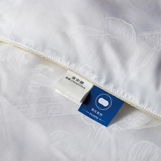 【6F】芸瑾·A类桑蚕丝被，白色 商品图3