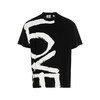 BURBERRY 巴宝莉 男士涂鸦印花棉质圆领短袖T恤 黑色 8037580 A1189 商品缩略图0