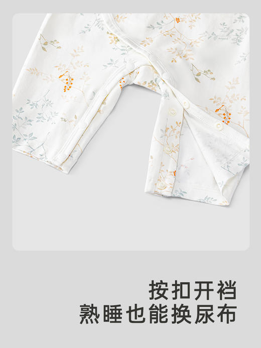 英氏新生儿婴儿衣服春秋四季爬服2024新款宝宝连体衣YLHAJ0Q004A YLAAJ0Q004A YLDAJ0Q003A 商品图2