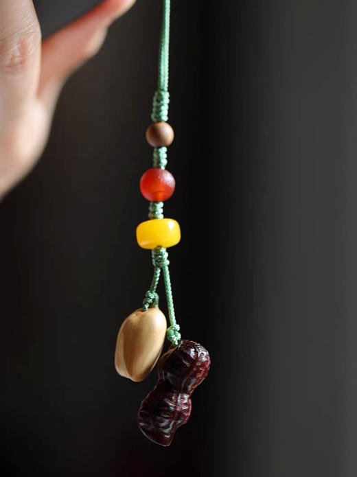 芳华°小叶紫檀吊坠挂件 商品图1