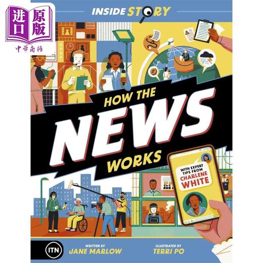 【中商原版】内故事 新闻如何运作 Inside Story How the News Works 英文原版 儿童科普绘本 知识百科图画书  进口科学读物 商品图0