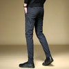 【加绒保暖】罗蒙秋冬棉弹裤子男士休闲裤男修身款加绒裤长裤男士西裤 商品缩略图4