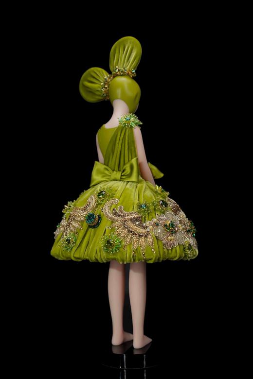 Owen Su《凡尔赛绿丝绒》高定然女孩 商品图2