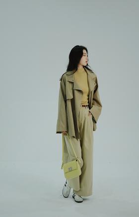 【门店同款】ENJOY春季韩系撞色短风衣 155619772