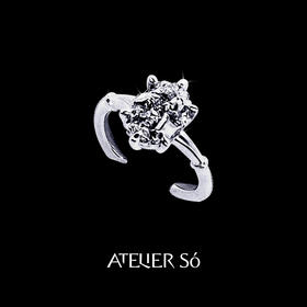 ATELIERSÓ 24SS KARAT 系列-鸽子蛋六爪戒指