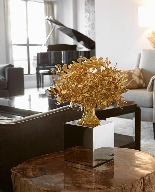 Michael Aram 智慧树/发财树摆件 金色家居装饰品日常送礼 商品图1