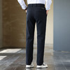 1Z130J855A【双面磨毛 含羊毛】罗蒙秋冬季男装加厚保暖男长裤休闲裤男商务西裤男士西装裤子男 商品缩略图3