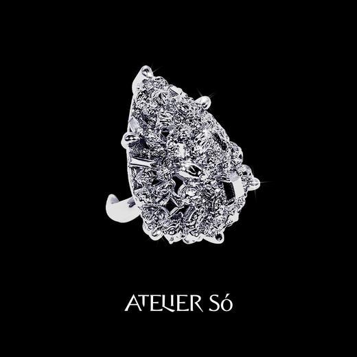 ATELIERSÓ 24SS KARAT 系列-大水滴克拉戒指 商品图0