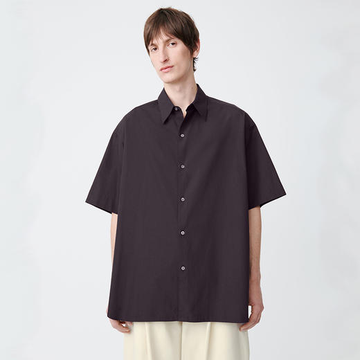 STUDIO NICHOLSON OVERSIZED SHORT SLEEVE SN男装廓形短袖衬衫 商品图2