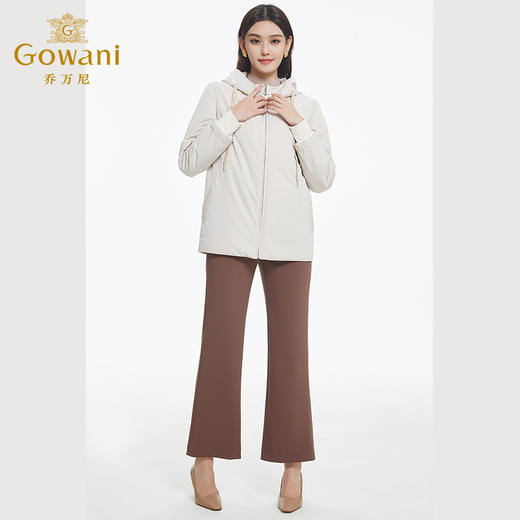 乔万尼双面穿羽绒服户外连帽夹克设计EF4T176 商品图1