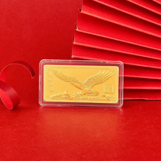 【限时克减150元】【20克】足金999.9 #投资理财 大展鸿图金条20g（配亚克力盒）(YDJT00003-05)（预售产品下单后不退款不退货不换货不补差价） 商品图1