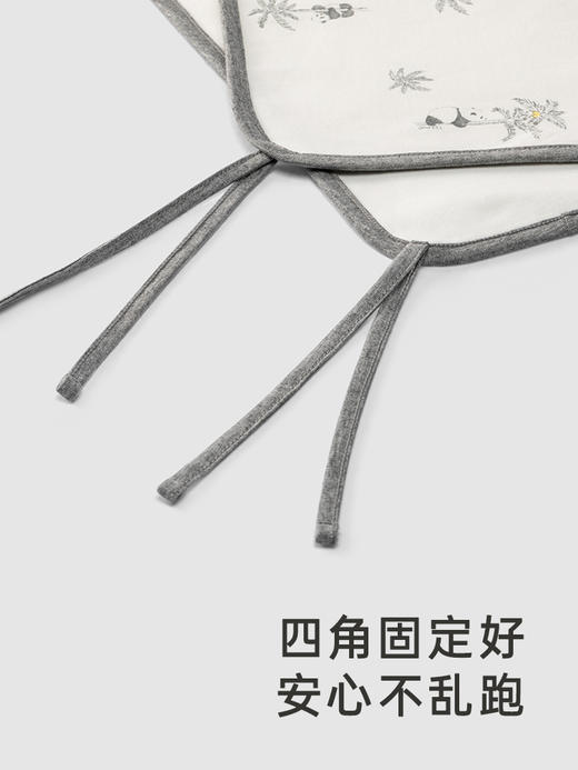 英氏熊猫隔尿垫防渗漏大尺寸床单床垫可水洗2024新款YERNJ0Q001A 商品图4