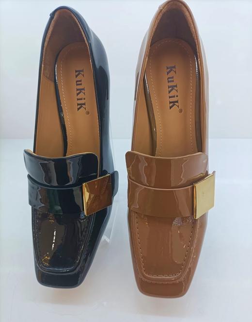 高琪  牛皮漆皮时尚女鞋 商品图0