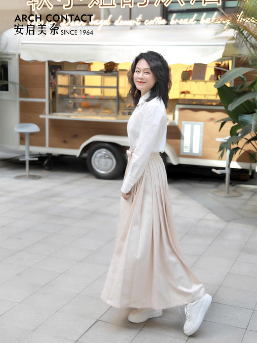 舒适百搭 | ARCH CONTACT安启美奈·秋季云朵舒适鞋垫休闲小白鞋 商品图2