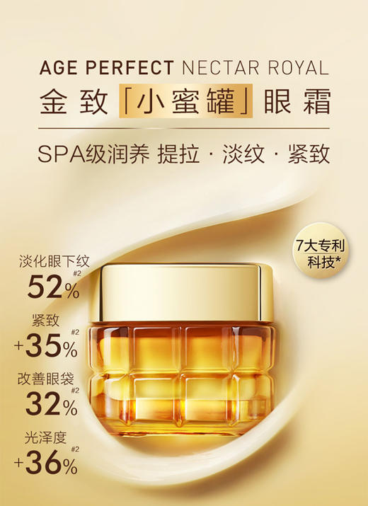 【品牌直发】欧莱雅花蜜小蜜罐眼霜小样5ml*4 商品图1