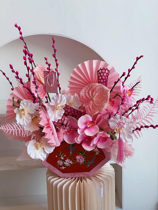 龙年仿真年宵花 堇色年华· 花盒 商品图2